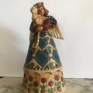 Jim Shore  Angel/Cat Figurine